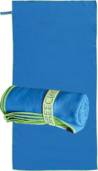 Suede Towel Body Microfiber Blue 160x80cm.