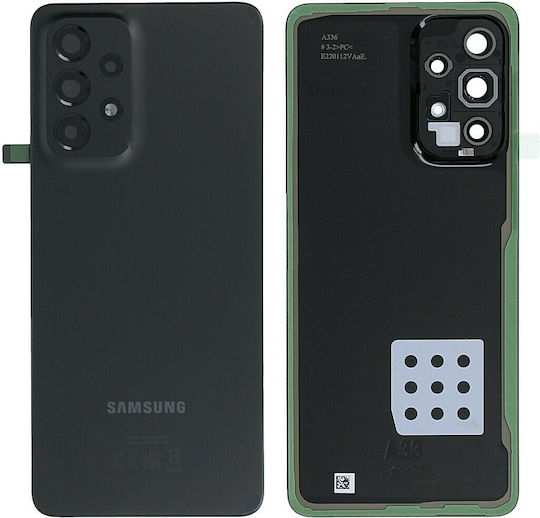 Samsung Batterieabdeckung Schwarz für Galaxy A33