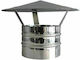 Inox Shell 1104-F250 Chimney Crown Inox 250mm Silver