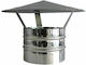 Inox Shell 1104-F300 Καπέλο Καπνοδόχου Inox 300mm Ασημί