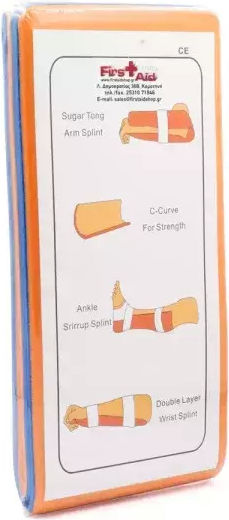 Long Νάρθηκας Αυχένα σε Πορτοκαλί Χρώμα 2021984
