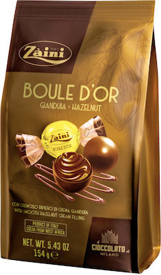 Zaini Milano Chocolate Treats Boule D'or Gianduja & Hazelnut Gluten Free 154gr