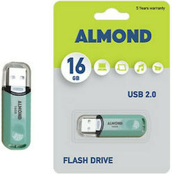 Almond Prime 16GB USB 2.0 Stick Albastru