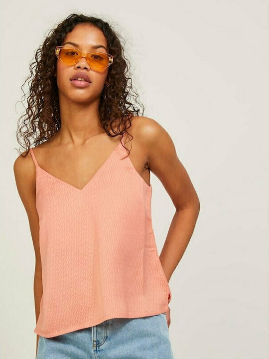 Jack & Jones Γυναικεία Καλοκαιρινή Μπλούζα Σατέ...