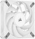 Corsair AF120 Elite High-Performance Case Fan 1850rpm 59.1cfm Without LED Lighting And 4-Pin PWM Connection White