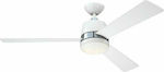 Westinghouse Tristan 73038 Ceiling Fan 132cm with Light and Remote Control White