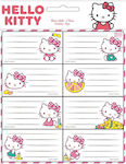 Gim Ετικέτες Τετραδίων Hello Kitty 16τμχ