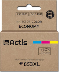 Actis KH-653CR Συμβατό Μελάνι HP 653XL 3YM74AE Πολλαπλό (Color) Actis KH-653CR Συμβατό Μελάνι HP 653XL 3YM74AE Πολλαπλό (Color)