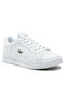 Lacoste Twin Serve 0721 Γυναικεία Sneakers Λευκά