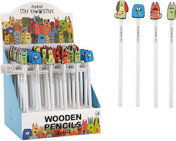 Total Gift Stay Pawsitive Pencil (Μiscellaneous Designs/Colors)