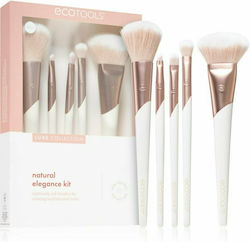 EcoTools Σετ με Πινέλα Μακιγιάζ από Συνθετική Τρίχα Natural Elegance Kit 5τμχ