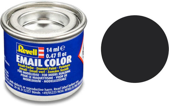 Revell Email Model Making Paint Tar Black Mat 14ml