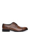 712394442 Men's Leather Dress Shoes Tabac Brown 712394442/BROWN22