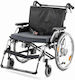 Meyra Eurochair XXL 1.760 Wheelchair Light Type with Simple Back Wheelchair 200kg 58cm