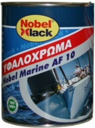 Nobel Lack AF 10 Vopsea Antivegetativă pentru Ambarcațiuni Autopolisantă 0,75 L Albastră
