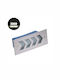 GloboStar Wandmontierte Außenbeleuchtung Deckenleuchte LED IP67 6W mit Natürliches Weiß Licht 17x7x5.5cm