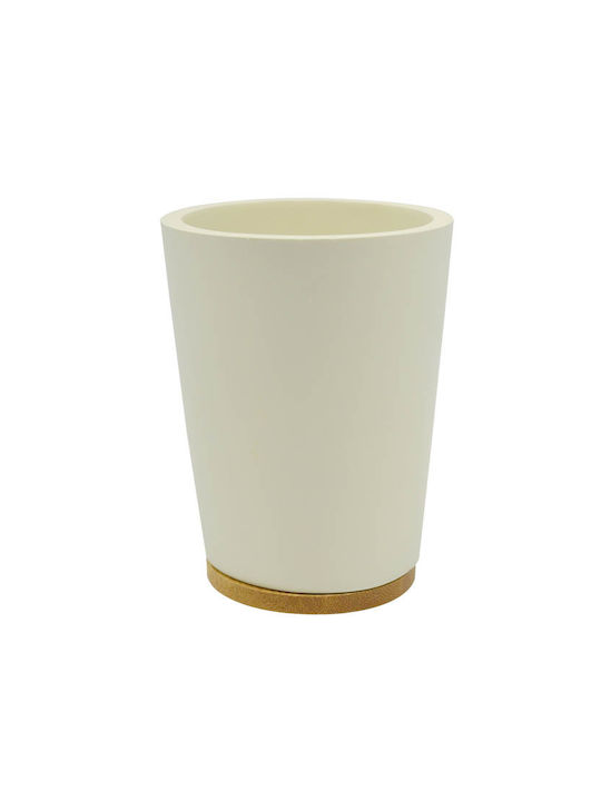 Ankor Plastic Cup Holder Countertop Beige