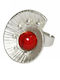 Damen Ring mit Steinen aus Silber