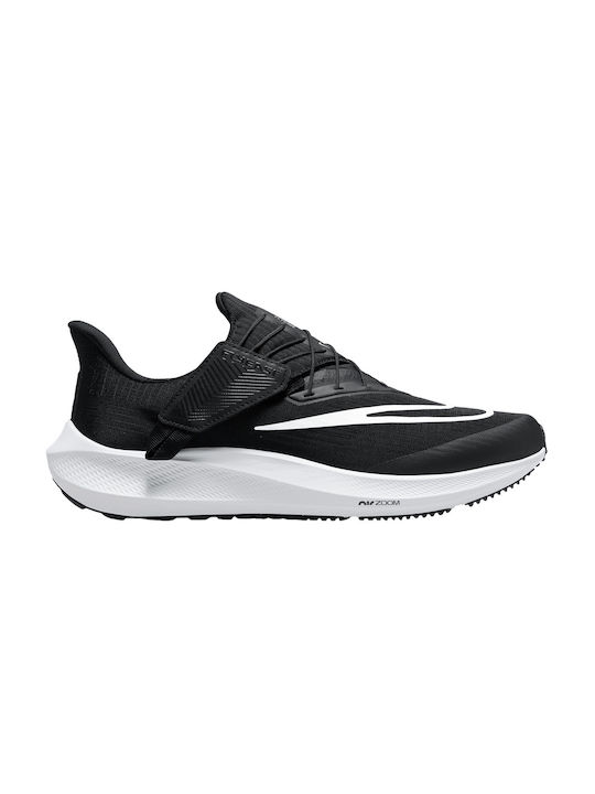Nike Air Zoom Pegasus 39 Flyease Ανδρικά Αθλητικά Παπούτσια Running Black / Dark Smoke Grey / White