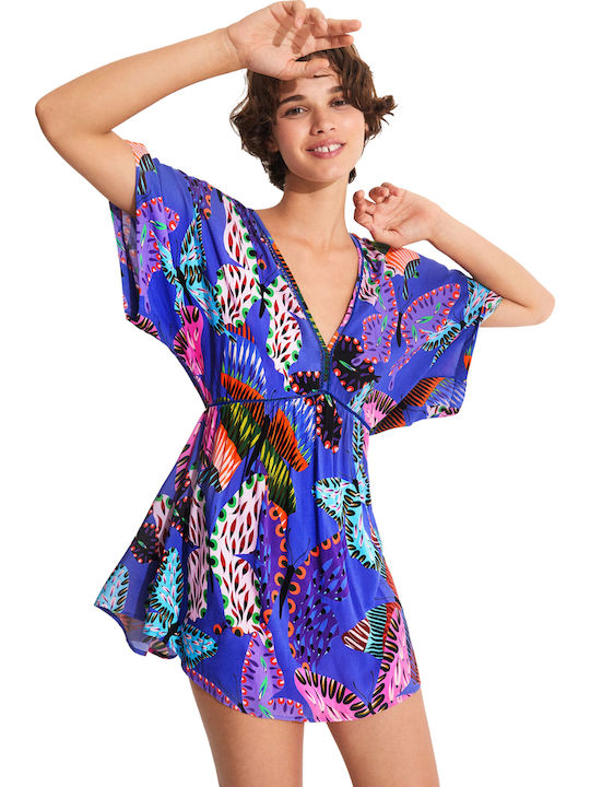 Desigual Angustias Φόρεμα Παραλίας Πολύχρωμο