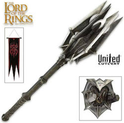 United Cutlery Der Herr der Ringe: Mace of Sauron With One Ring Waffe Figur Höhe 135cm im Maßstab von 1:1 UCU42103