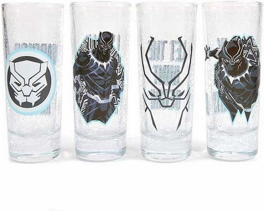 Grupo Erik Black Panther За Шот От Стъкло 100 мл 4 Бр