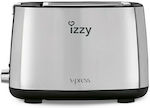 Izzy X-Press IZ-9100 223946 Toaster 2 Schlitze 800W Inox