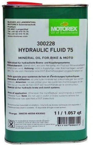 Motorex Mineral Oil Hydraulic Fluid 75 Λιπαντικό Ποδηλάτου