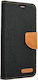 Canvas Buchen Sie Stoff Schwarz (Galaxy A03)