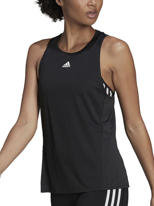Adidas Heat.RDY Αμάνικη Γυναικεία Αθλητική Μπλούζα Μαύρη
