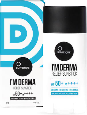 Suntique I Am Derma Relief Essence Crema protectie solara Stick pentru Corp SPF50 15gr