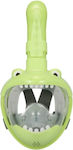 Kids' Full Face Diving Mask Κροκοδειλάκι XS/S Green KF-2