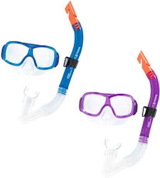 Bestway Masca de scufundare cu tub de respirație Copii (2 Culori) (Diverse modele/culori)