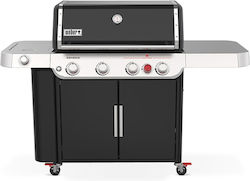 Weber Genesis E-435 Gas Grill with 4 Burners 14.1kW and Side Hob