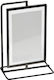Espiel Metallic Black Photo Frame 24 Pieces
