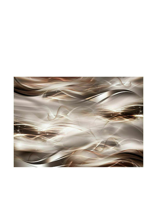 Self-adhesive Wall Mural Umber Waves 98x70cm