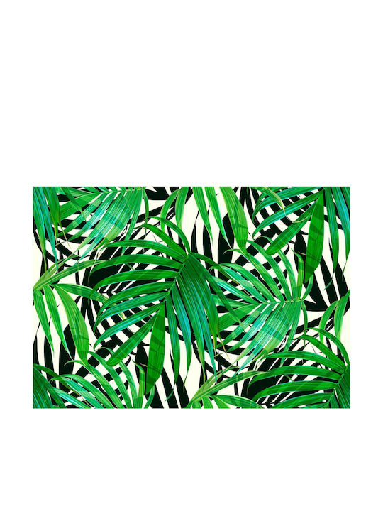 Autocolantă Fototapet de Perete 147x105cm Tropical Leaves