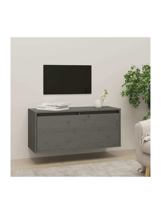 Cabinet Wall Grey 80x30x35cm