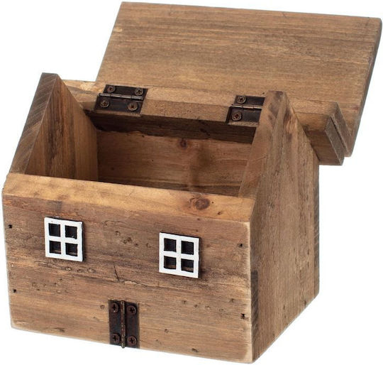 Synchronia Cutie Decorativă Lemn 15x11.5x13cm