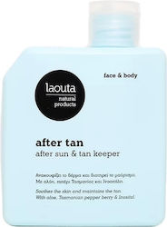 Laouta Natural Products After tan, Tan Keeper & After Sun Nach der Sonne Emulsion für den Körper 200ml