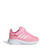 Fortarun Runfalcon 2.0 I Kids Sports Shoes Running with Hoop & Loop Closure Beam Pink / Cloud White / Pulse Magenta