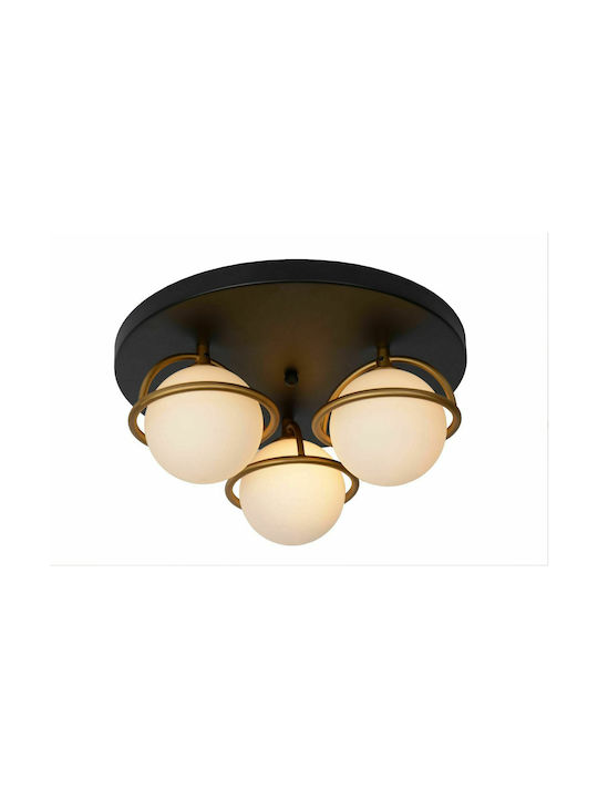 Lucide Lightning Isobel Modern Metal Ceiling Light with Socket G9 38pcs Black