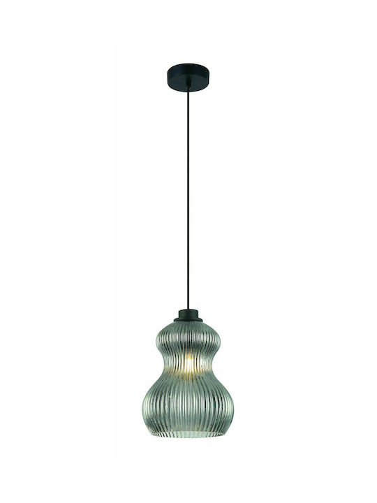 Viokef Sharon Pendant Light Suspension for Socket E14, E.14 Blue