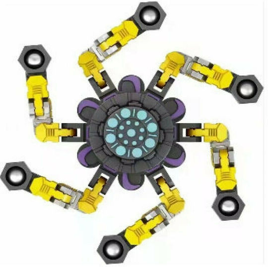 Fidget Spinner Kunststoff Gelbes