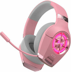 Edifier Hecate Gx Over Ear Gaming Headset with Connection 3.5mm / USB Pink