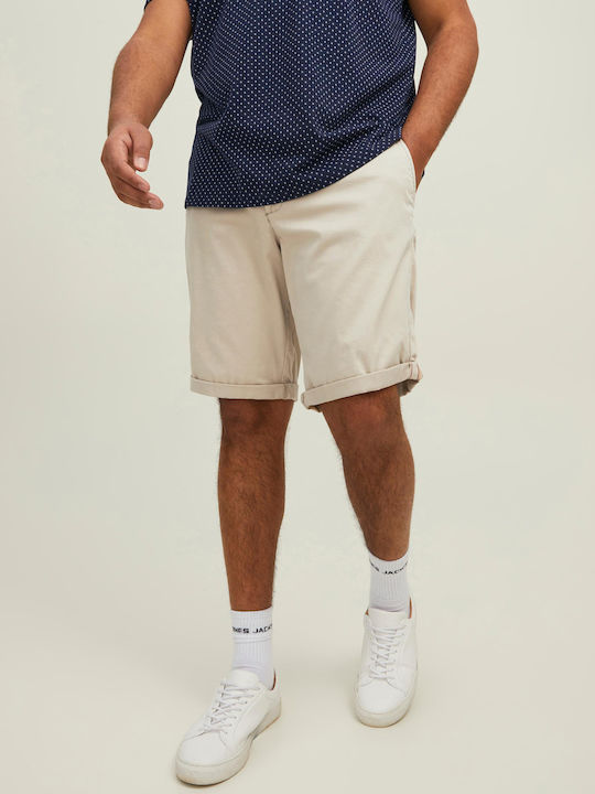 Jack & Jones Men's Shorts Chino Oxford Tan