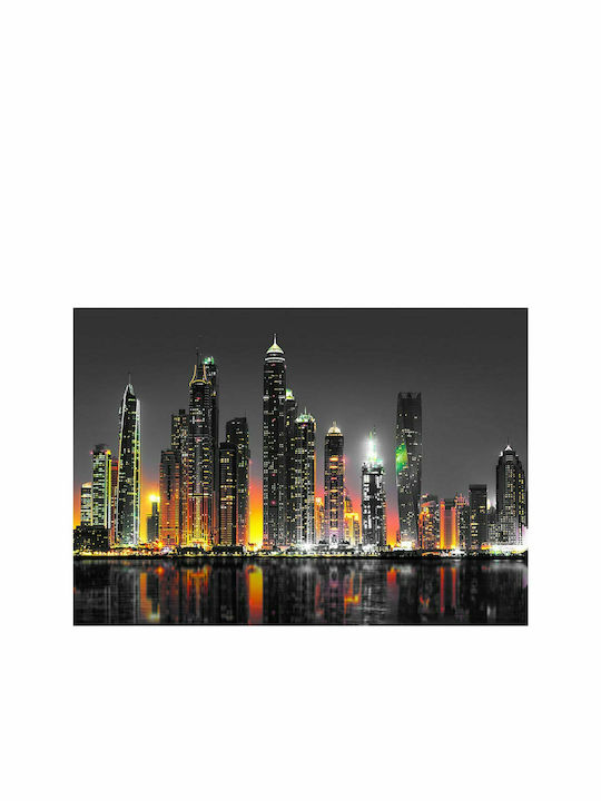 Wall Mural Desert City (dubai) Fabric 100x70cm