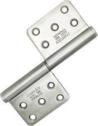 Metalor Hinge Door Lift Off Made of Stainless Steel Mat Bilateral 122xØ13mm 1pcs Metalor Hinge Door Lift Off Made of Stainless Steel Mat Bilateral 122xØ13mm 1pcs