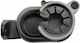 Carman Car Cup Holder 1 Position with Screws for Smart W451 '07 in Black Color