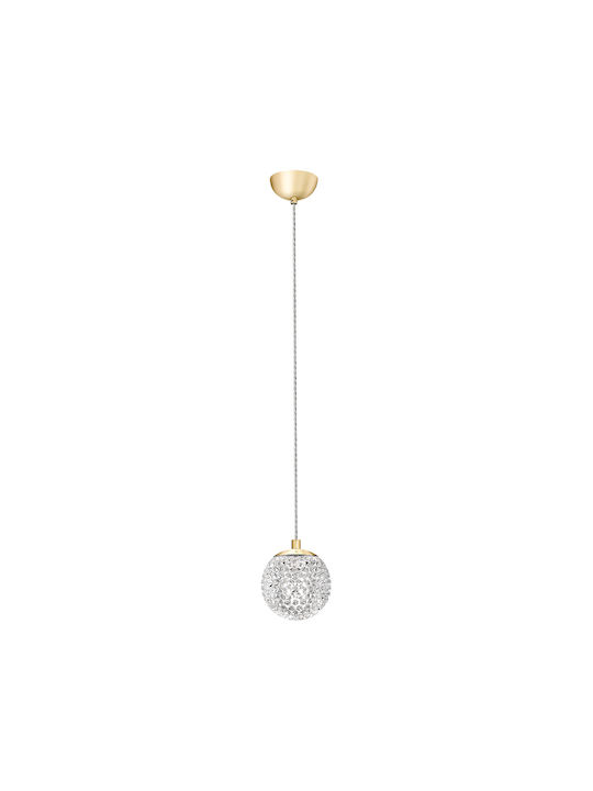 Viokef Diamond Pendant Lamp G9 Gold